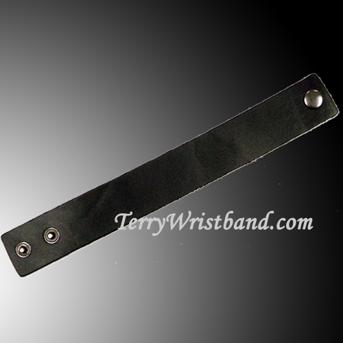 Black Leather Bracelet for Men 1.5IN Width 9IN Height Black Leather Bracelet for Men 1.5IN Width 9IN Height